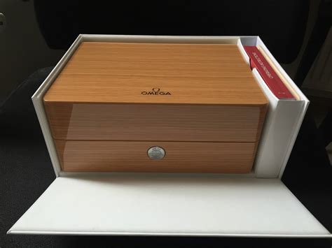 omega seamaster watch box.